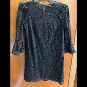 Black lace dress
